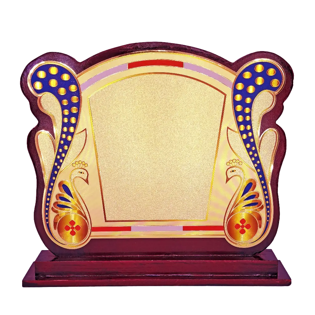 [GC-1755-4] Wooden Trophy 1755 (9.5" x 10.5")