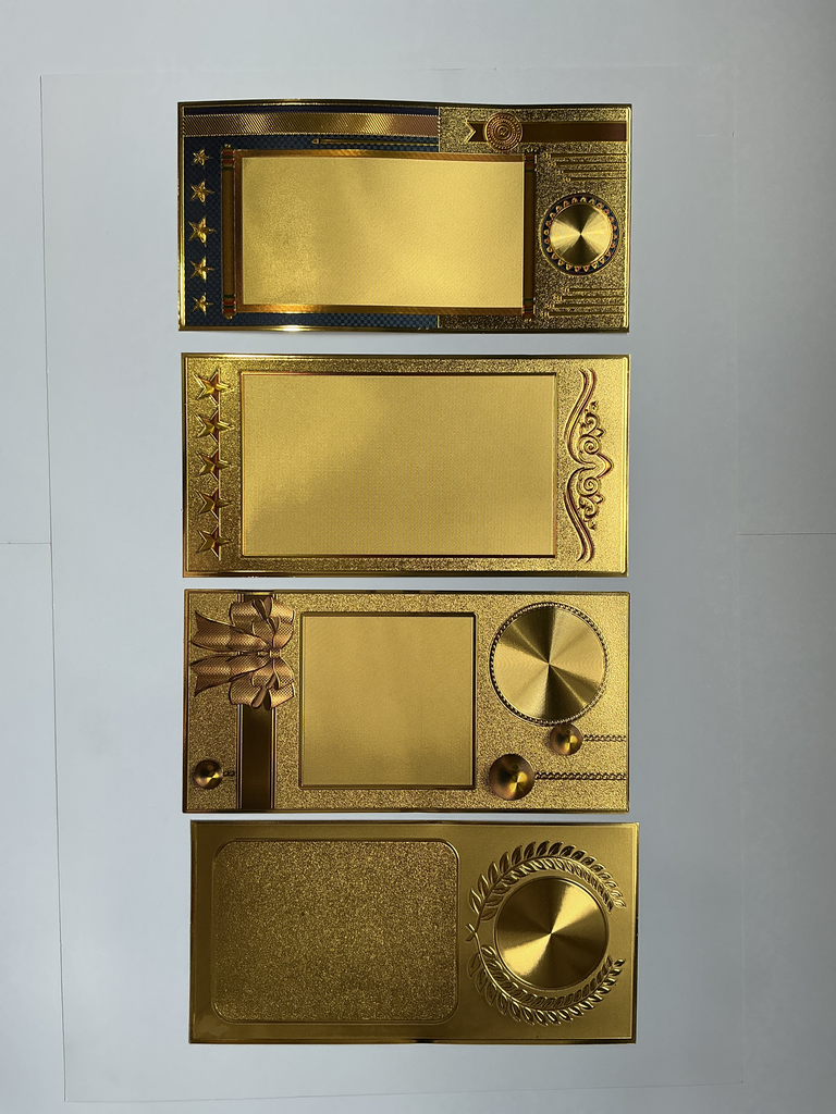 Wooden Trophy Double Base