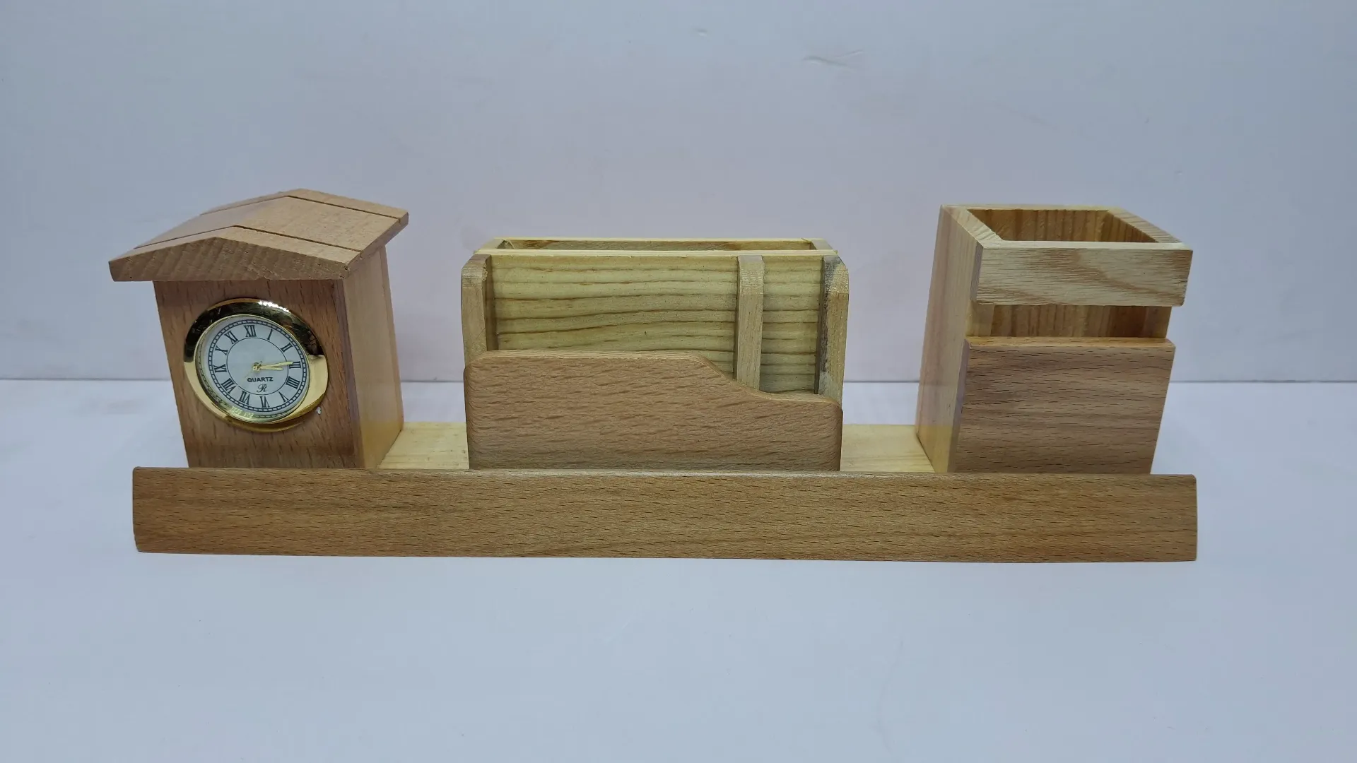 [DW-5143] Wooden Desk Organizer 5143