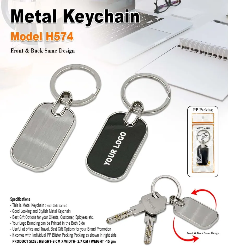 Metal Keychain H574