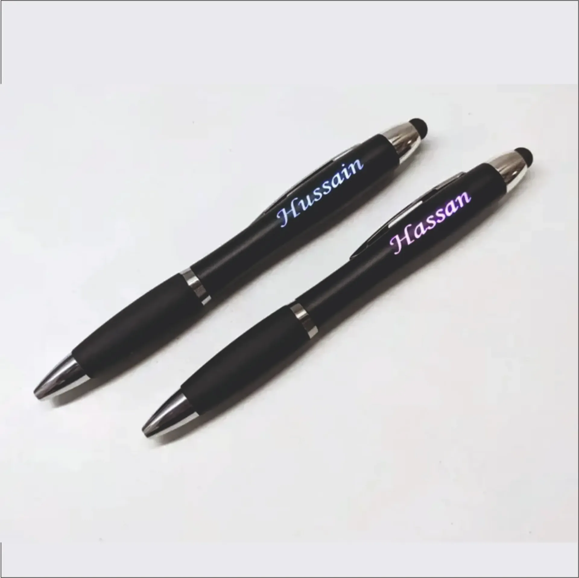 [LED PEN-BLACK] Customized LED Pen (Black)
