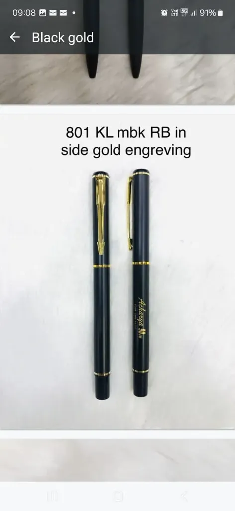 [801 KL -BRASS] Customized Metal Pen