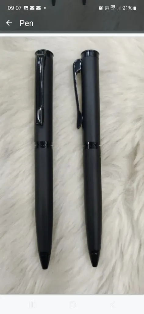 [MARVEL FULL BLACK] Customized Metal Pen