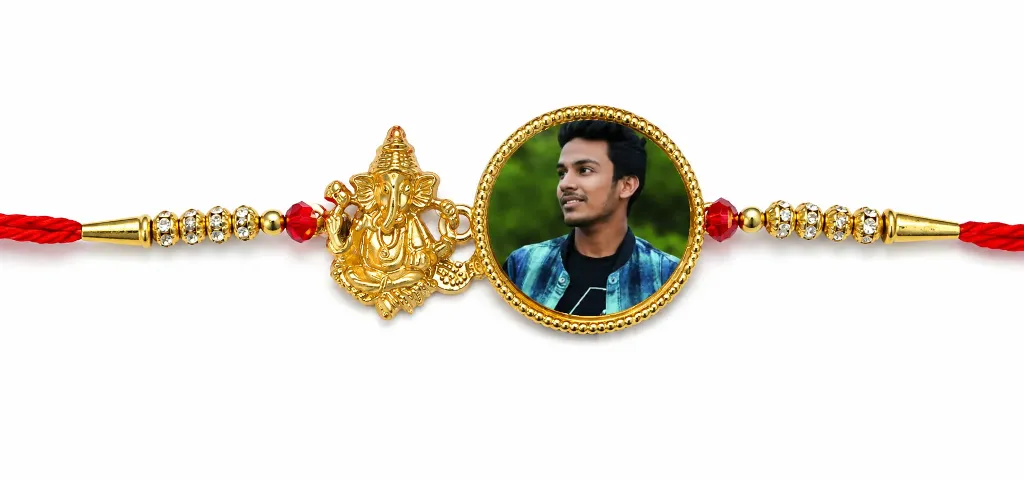 Metal Photo Rakhi - RR01