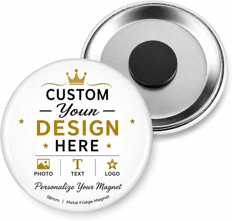 58MM Round Fridge Magnet