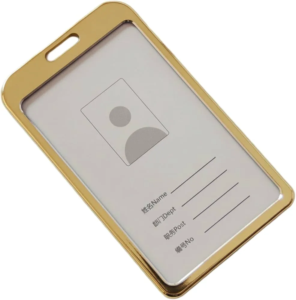 Id Card Metal Holder